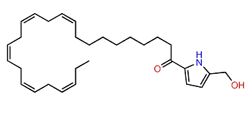 (10Z,13Z,16Z,19Z,22Z)-1-(5-(Hydroxymethyl)-1H-pyrrol-2-yl)-pentacosapentaen-1-one